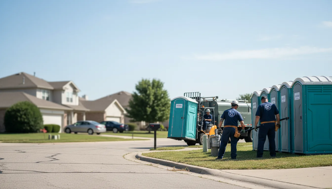 Porta Potty Rental in Cedar Creek, TX near me
